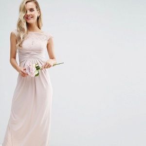 ASOS Blush Bridesmaids Dress